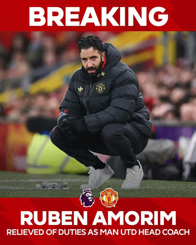 權責衝突與戰績下滑雙重夾擊：阿莫林14個月曼聯生涯落幕，紅魔再陷換帥循環