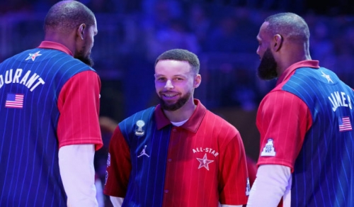 2026NBA全明星次輪投票結果：庫里西部第3詹姆斯升至第8杜蘭特第9