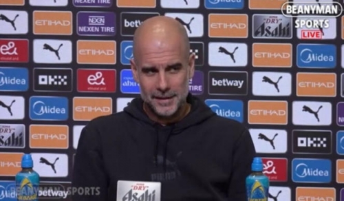 瓜迪奧拉談英格蘭聯賽杯半決賽：專注球隊成長，強調對陣纽卡斯尔聯的準備