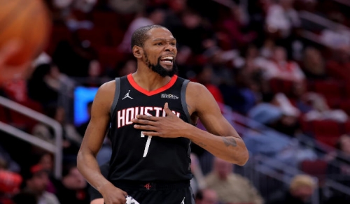 【半場戰報】杜蘭特全能表現領軍火箭半場62:54領先馬刺 NBA常規賽火熱對決